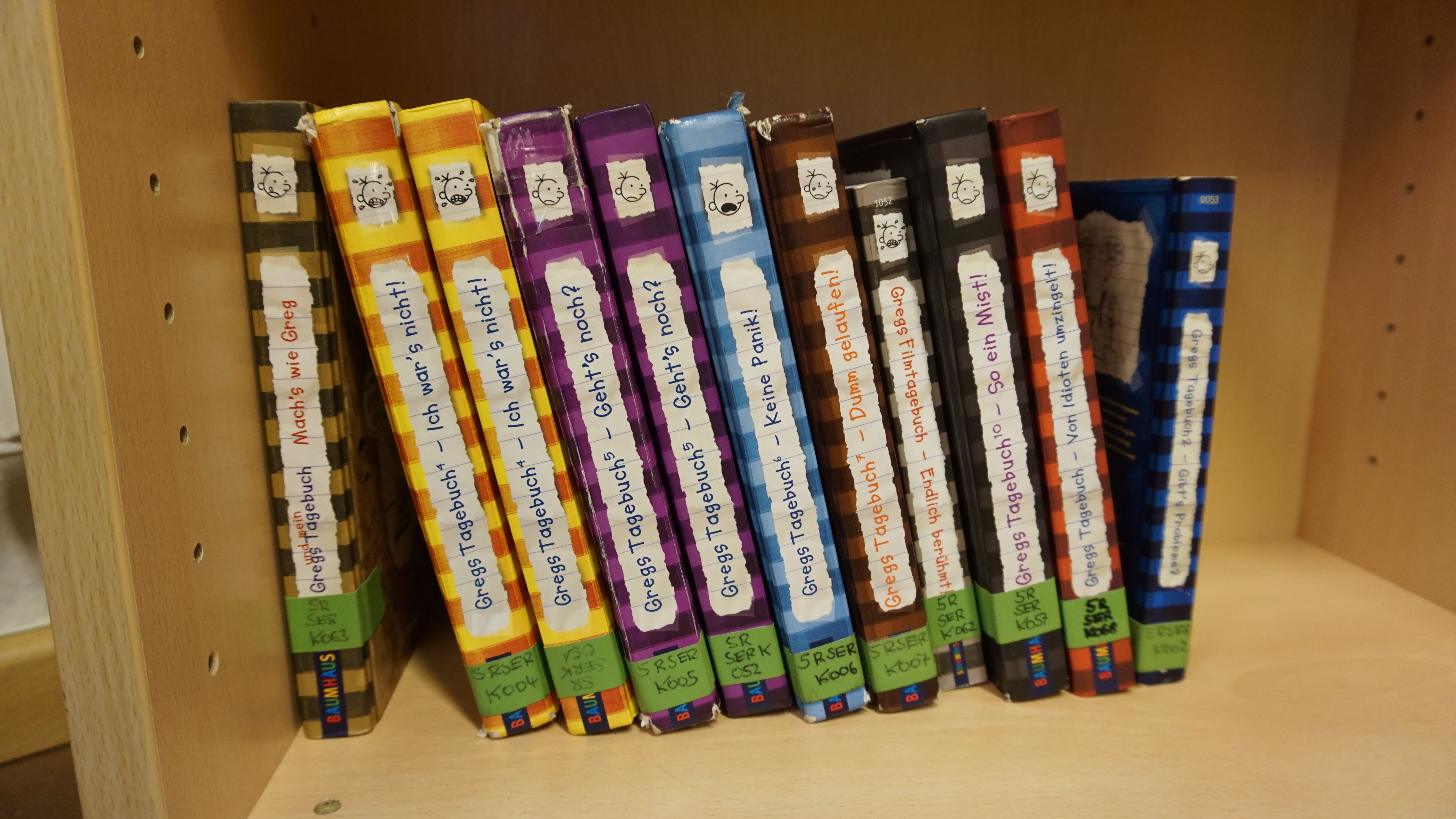 Schülerbücherei - aktuelle Buchserien